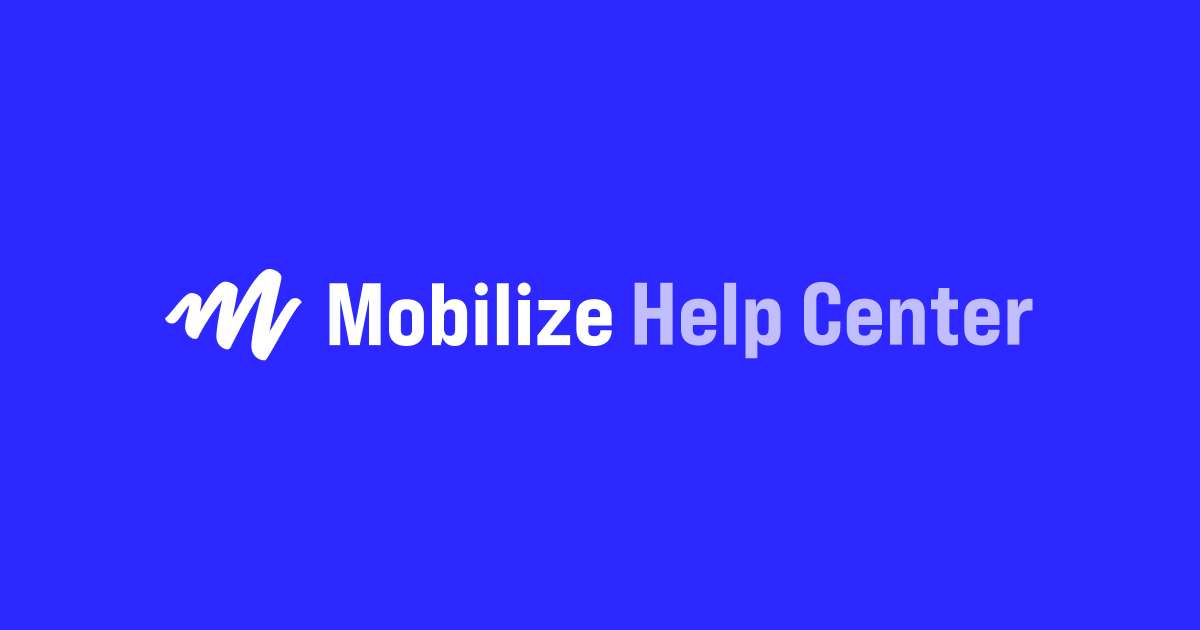 Create an event as a host | Mobilize Help Center